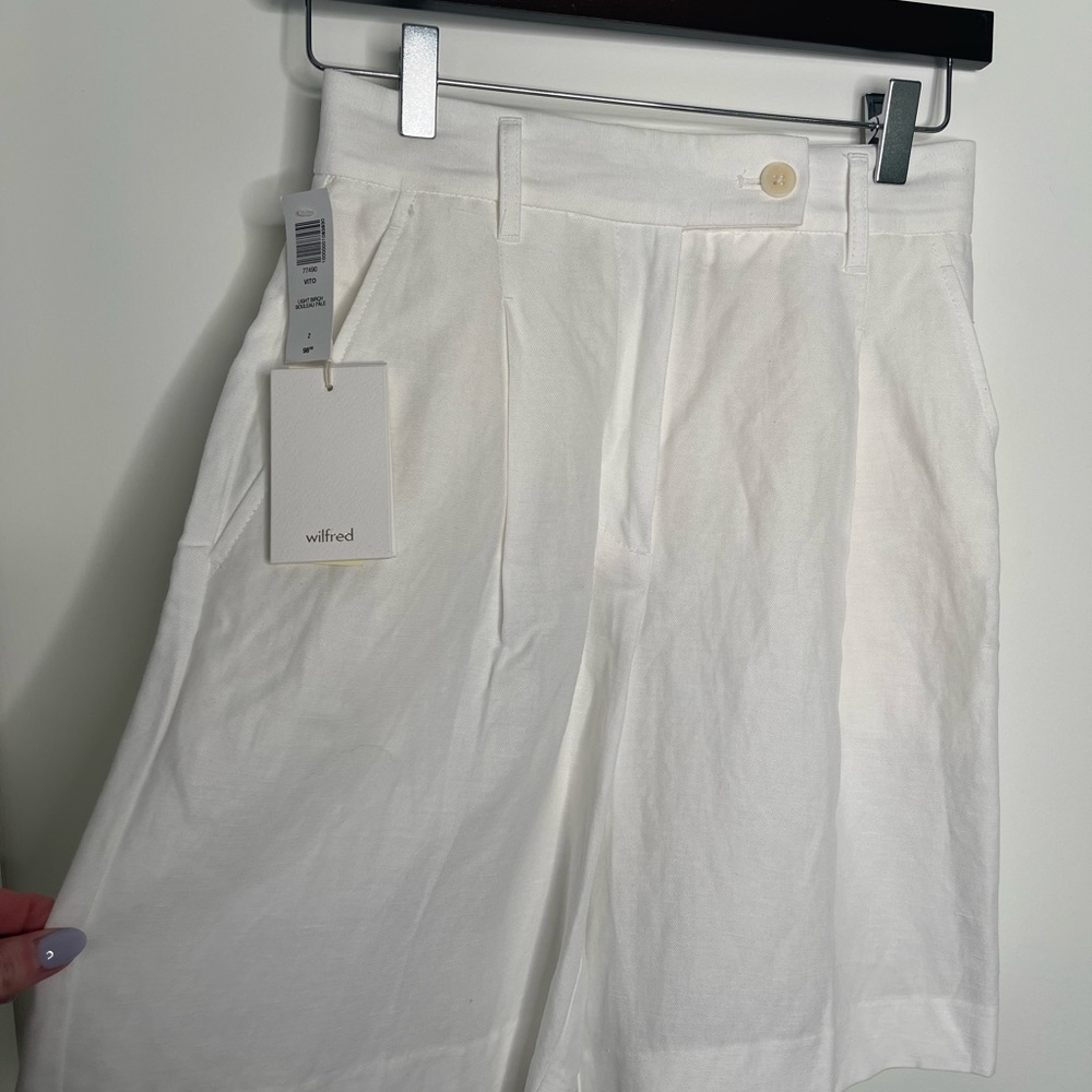 Wilfred Vito Linen Shorts size 2 - Picture 7 of 10